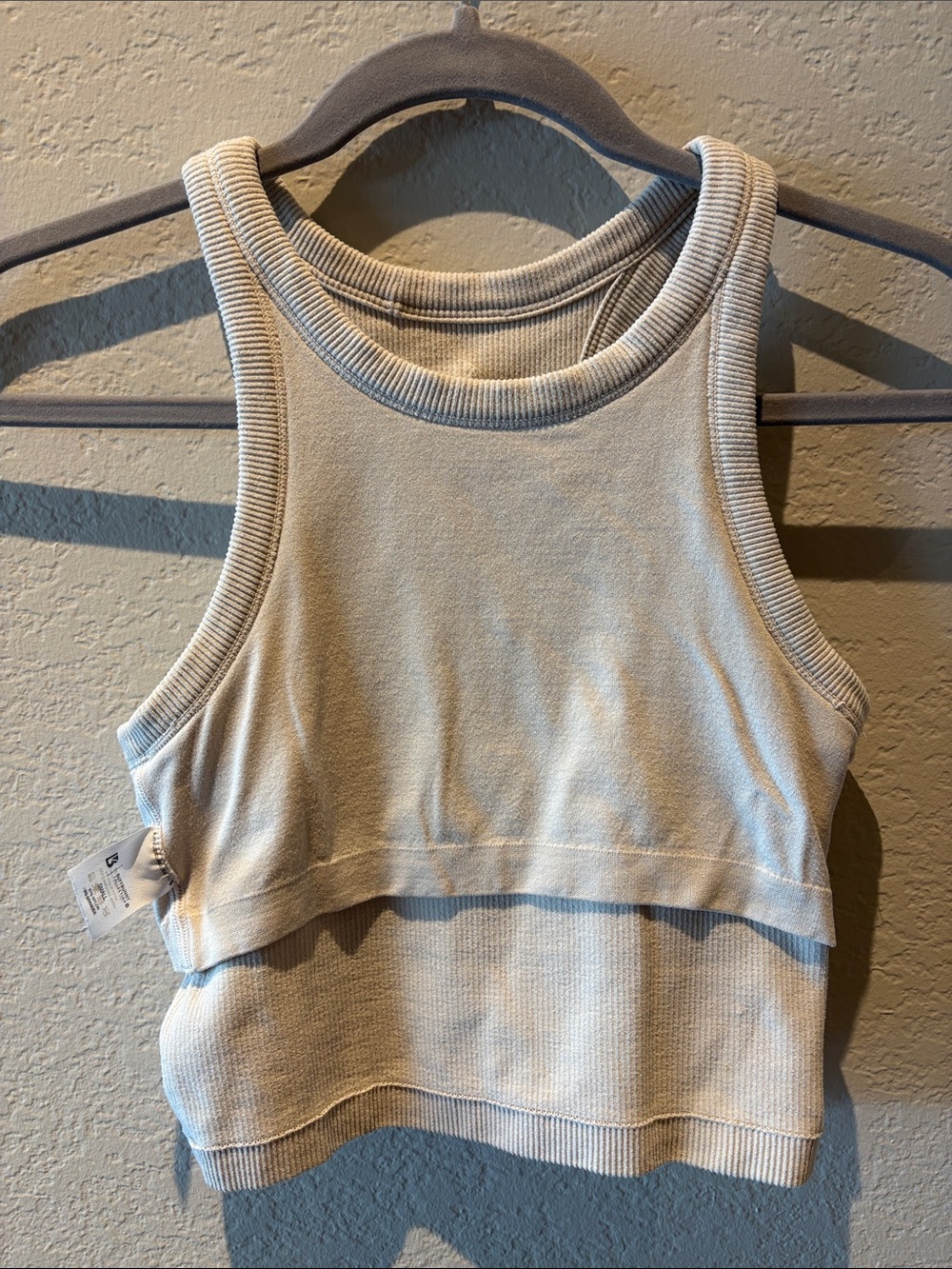 BuffBunny | Ribbed Cropped Tank Top - Picture 4 of 4